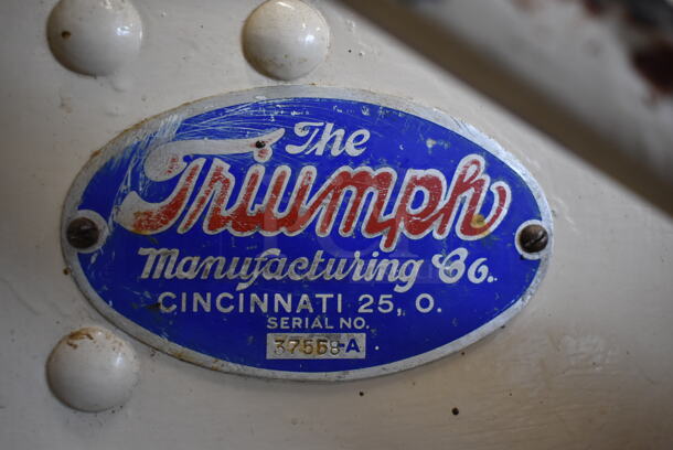Triumph Metal Commercial Floor Style Cookie Dough Depositor on Commercial Casters. 115 Volts, 1 Phase. Tested and Working! - Image 9 of 12