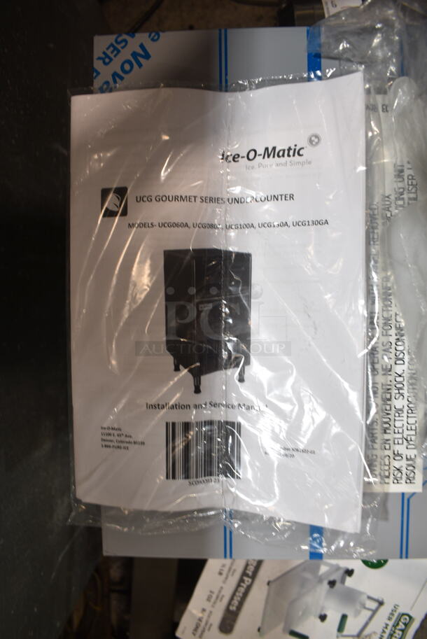 BRAND NEW SCRATCH AND DENT! 2022 Ice-O-Matic UCG 60 A Stainless Steel Commercial Undercounter Gourmet Cube Ice Machine. 115 Volts, 1 Phase.  - Image 7 of 8