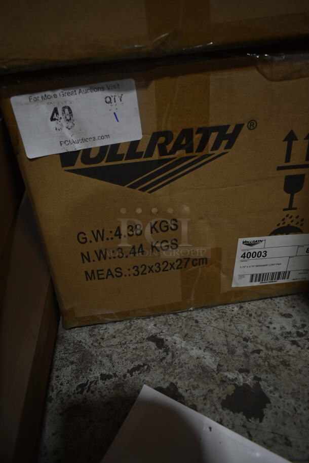BRAND NEW! Box of 8 Vollrath 40003 Miramar 1 Quart Contemporary Pan.  - Image 2 of 3