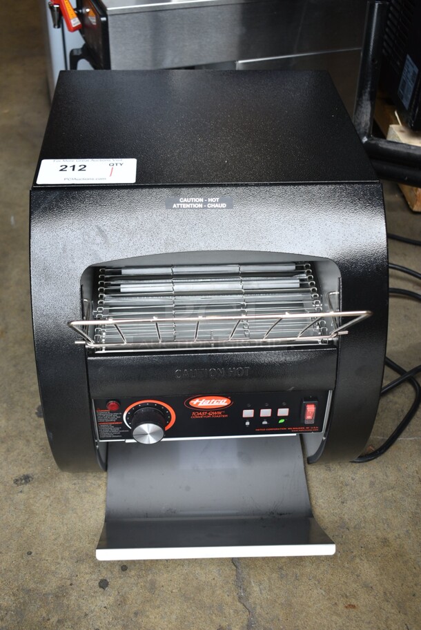 BRAND NEW SCRATCH AND DENT! Hatco TQ3-10 Metal Commercial Countertop Toast Qwik Conveyor Toaster Oven. 120 Volts, 1 Phase. Tested and Working! - Image 2 of 8
