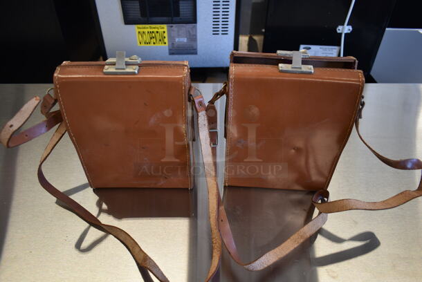 Polaroid J33 Land Camera w/ 2 Brown Cases. - Image 6 of 12