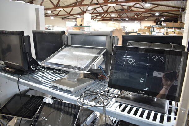 6 Various POS Monitors Including Toast, Heartland, PioneerPOS. 6 Times Your Bid! - Image 1 of 9
