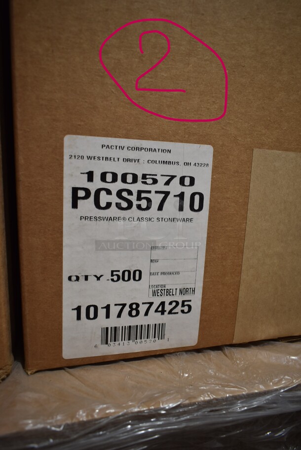 PALLET LOT of 36 BRAND NEW Boxes Including 16 Tuff Job All Purpose Paper Wipers, 2 Pactiv PCS5710 Pressware Classic Stoneware, 5 Royal RP145WB Wood Steak Markers, 6 Servrite 2576 Napkin Dispensers, WNA CW75180BK Classicware Plates, 24013K Kraft Champion Trays, World Centric TR-SC-UAR 6.5x5 Boat Trays, M Tucker Avacado Lime Vinaigrette White Kraft 10x7x12 Bags. 36 Times Your Bid!  - Image 5 of 12