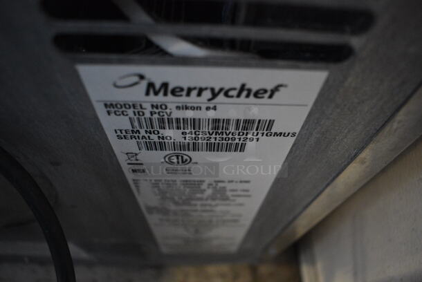 2013 Merrychef eikon e4 Stainless Steel Commercial Countertop Electric Powered Rapid Cook Oven. 208/240 Volts, 1 Phase. 23x24x23 - Image 6 of 7