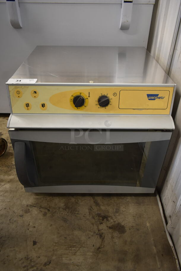 Wiesheu Minimat+Tank Stainless Steel Commercial Countertop Oven. 230 Volts.
