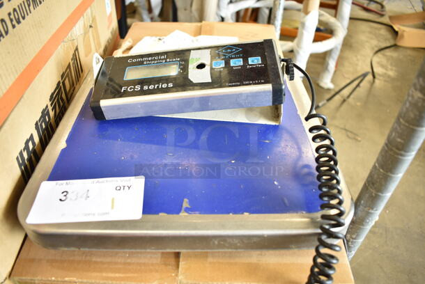 L&J Stainless Steel Commercial Countertop 330 Pound Scale.  - Image 1 of 4