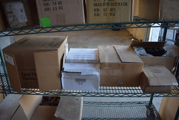 ALL ONE MONEY! Tier Lot of Various Items Including Cambro 1/6 Size Drop In Bin Lids, Poly Bowls and Cambro Trays - Image 1 of 12