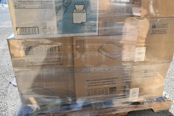 23 BRAND NEW! Boxes Including Sabert Containers, Eco EP-S011BLU Plasticware. 23 Times Your Bid!  - Image 9 of 9