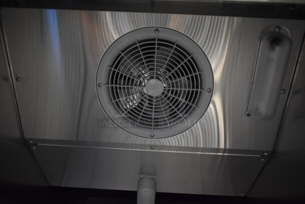 BRAND NEW SCRATCH AND DENT! 2020 Migali C-1RB-HC Stainless Steel Commercial Single Door Reach In Freezer w/ Poly Coated Racks on Commercial Casters. 115 Volts, 1 Phase. Tested and Powers On But Does Not Get Cold - Image 9 of 10