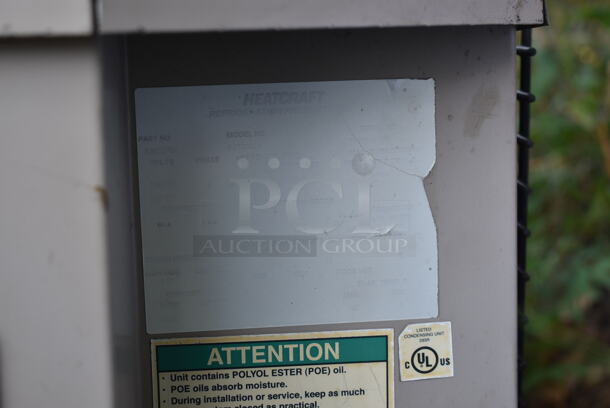 2 Kolpak Walk In Boxes That Make One Combo Box; 8'x12'x8' Freezer and 8'x12'x8' Cooler. Comes w/ Bohn ADT090ASWJ 115 Volt, 1 Phase Evaporator and 2 208/240 Volt Compressors. Does Not Have Floor. Information Provided By The Consignor But Not Verified By PCI Auctions. 2 Times Your Bid! 
 - Image 7 of 11