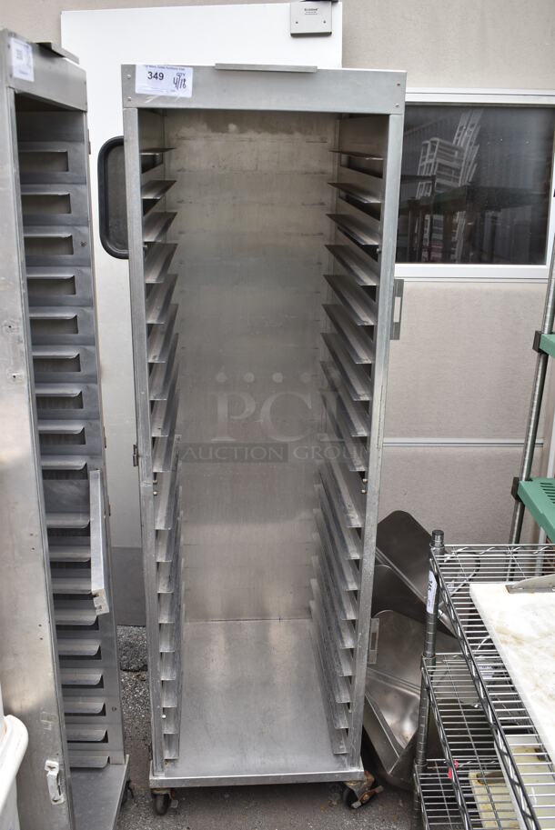 Metal Commercial Pan Transport Rack on Commercial Casters. - Image 1 of 3