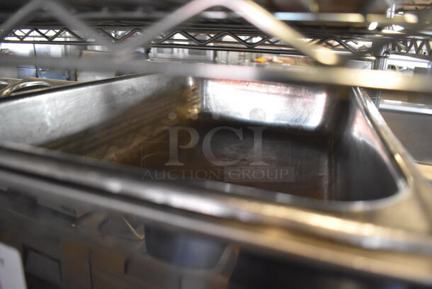 Thunder Group SEJ-80000 Stainless Steel Commercial Countertop Food Warmer. 120 Volts, 1 Phase. 13x22x11. Tested and Working! - Image 4 of 6