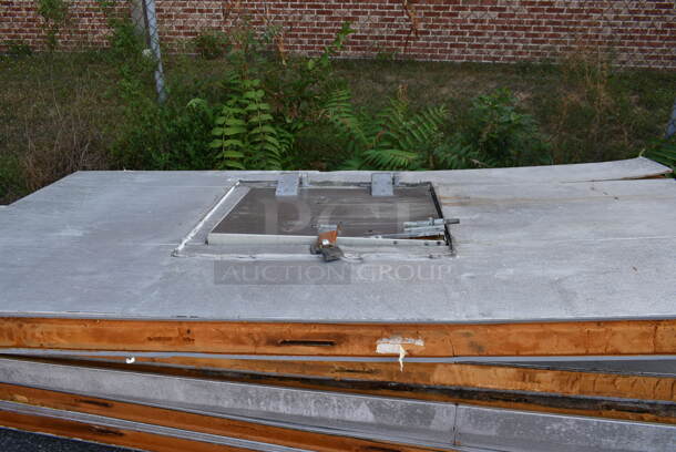 2 Kolpak Walk In Boxes That Make One Combo Box; 8'x12'x8' Freezer and 8'x12'x8' Cooler. Comes w/ Bohn ADT090ASWJ 115 Volt, 1 Phase Evaporator and 2 208/240 Volt Compressors. Does Not Have Floor. Information Provided By The Consignor But Not Verified By PCI Auctions. 2 Times Your Bid! 
 - Image 11 of 11