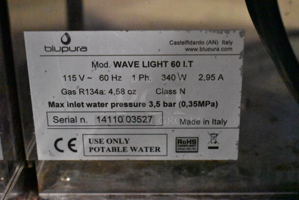 BluPura WAVE LIGHT 60I.T Stainless Steel Countertop Hot & Chilled Water Dispenser. 115 Volts, 1 Phase.  - Image 5 of 5