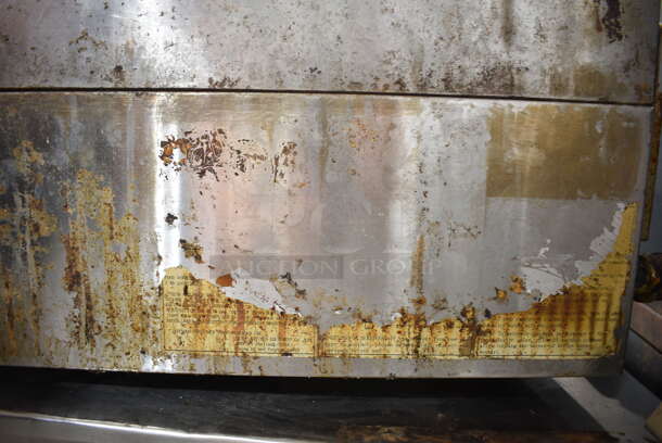 Atosa Stainless Steel Commercial Countertop Natural Gas Powered Flat Top Griddle.  - Image 6 of 6