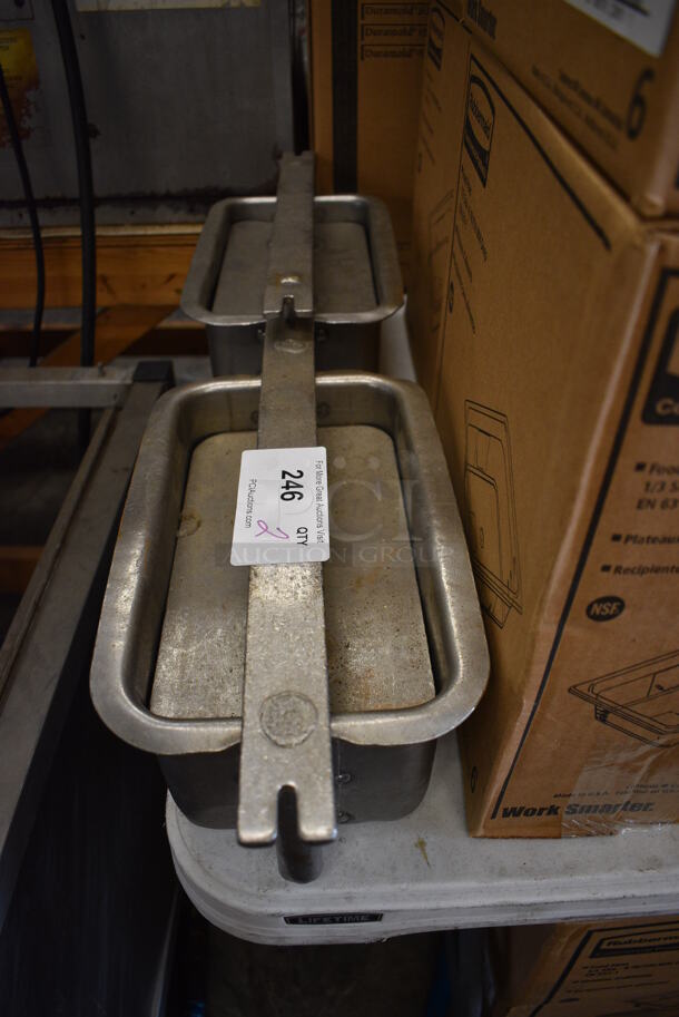 2 Metal Ham Presses. 17x8x6.5. 2 Times Your Bid! - Image 4 of 4