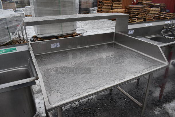 Stainless Steel Commercial Table w/ Over Shelf. 48x36x51 - Image 2 of 3