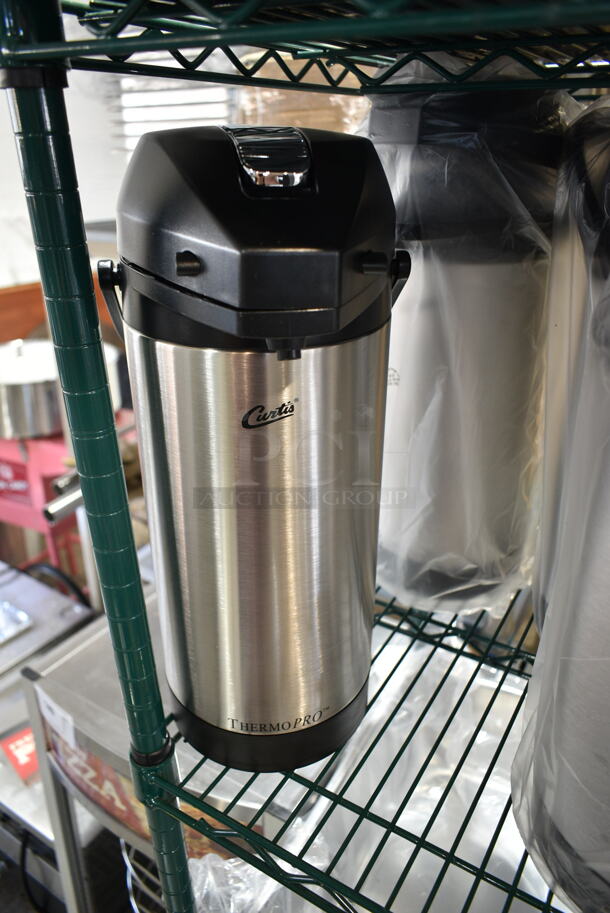 4 BRAND NEW SCRATCH AND DENT! Choice QINS Stainless Steel Air Pots. 4 Times Your Bid!  - Image 3 of 6