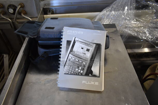 Fluke 675 Lanmeter in Case. - Image 6 of 6