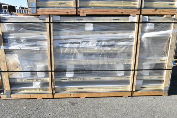 BRAND NEW! 2 American Panel Walk In Boxes; 7'x10' Cooler and 4'x10' Walk In Freezer That Make Up 1 
 11.5'x10' Combo Walk In Box w/ Bohn BEL0045BS6EEAB0200 230 Volt, 1 Phase Evaporator Fan, Bohn BEL0060BS6AMAB0200 230 Volt, 1 Phase Evaporator Fan, Copeland FFAL-A14Z-CFV-075 208-230 Volt, 1 Phase Compressor, Copeland Compressor, 2 Box Strip Curtains. 2 Times Your Bid! - Image 6 of 12