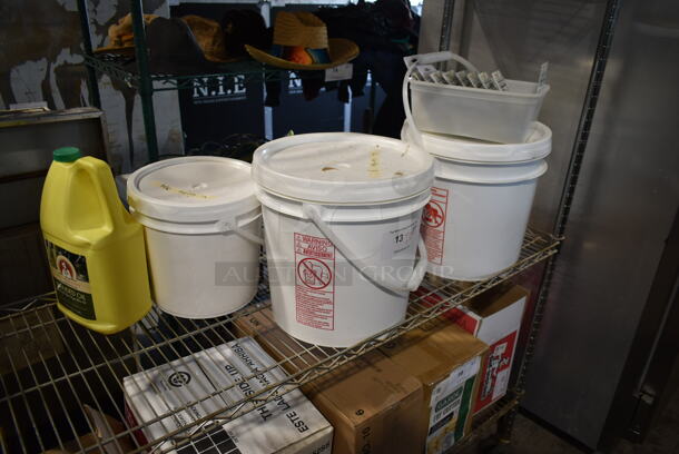 ALL ONE MONEY! Tier Lot of Various Items Including Lemon Pastry Filling Container - Image 2 of 4