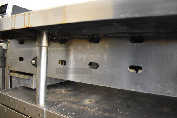Garland Stainless Steel Commercial Countertop Natural Gas Powered Flat Top Griddle. 48x28x16 - Image 4 of 4