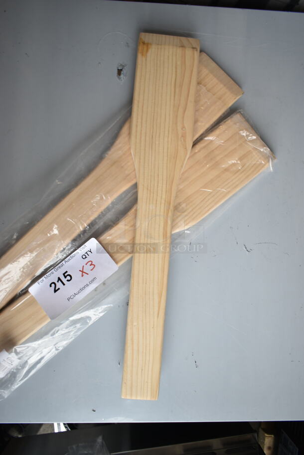 3 BRAND NEW SCRATCH AND DENT! Choice 407WMP18 18" Wood Paddle. 3 Times Your Bid!  - Image 3 of 6