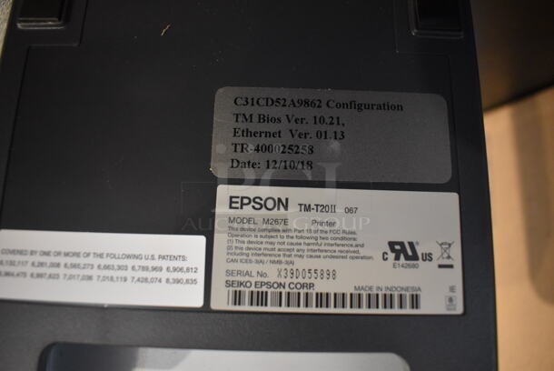 BRAND NEW IN BOX! Epson M267E Receipt Printer. 5.5x8x6 - Image 6 of 8