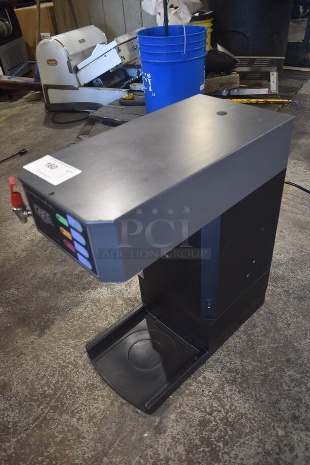 Cafe 98 180-3 Stainless Steel Commercial Countertop Coffee Machine w/ Hot Water Dispenser. 120 Volts, 1 Phase.  - Image 3 of 4