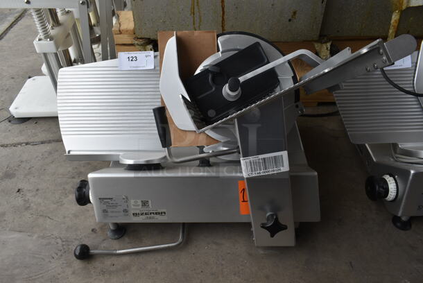 2014 Bizerba GSP H Stainless Steel Commercial Countertop Meat Slicer. 120 Volts, 1 Phase. Tested and Working! - Image 1 of 5