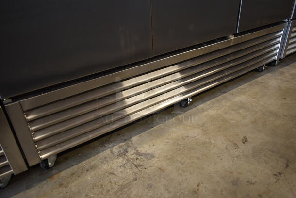 2017 True T-72F-HC Stainless Steel Commercial 3 Door Reach In Freezer on Commercial Casters. 115 Volts, 1 Phase. Tested and Working! - Image 4 of 9