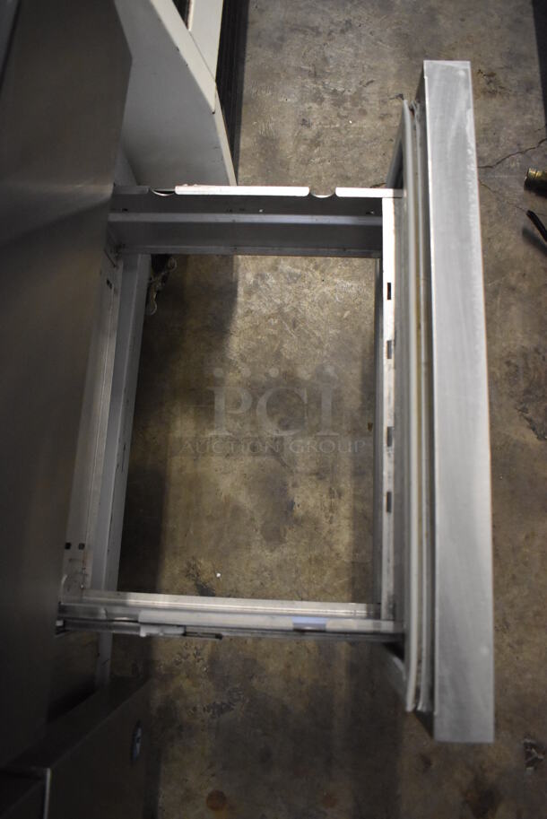Hoshizaki CRMF48-WD4 Stainless Steel Commercial 4 Drawer Undercounter Cooler on Commercial Casters. 115 Volts, 1 Phase. 48x30x40. Tested and Working! - Image 6 of 8