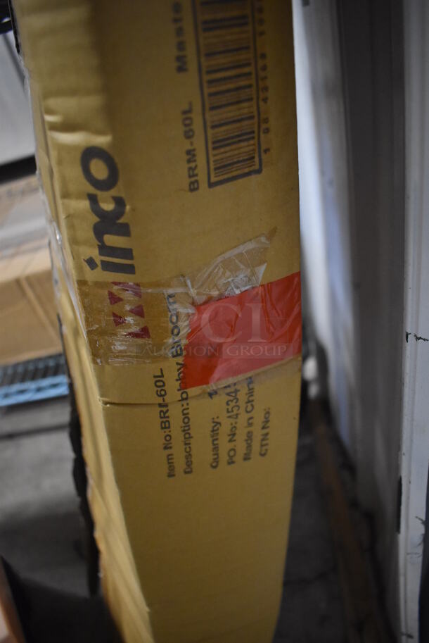 ALL ONE MONEY! Lot of 6 BRAND NEW IN BOX! Brooms. 11x2x57 - Image 4 of 4