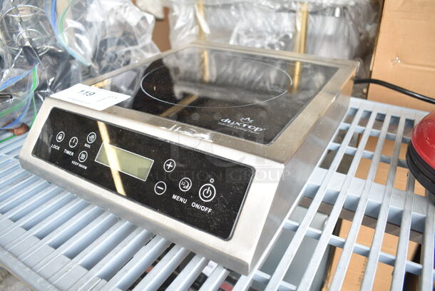 2021 Secura BT-C35-D Stainless Steel Commercial Countertop Electric Powered Single Burner Induction Range. 120 Volts, 1 Phase.  - Image 2 of 4