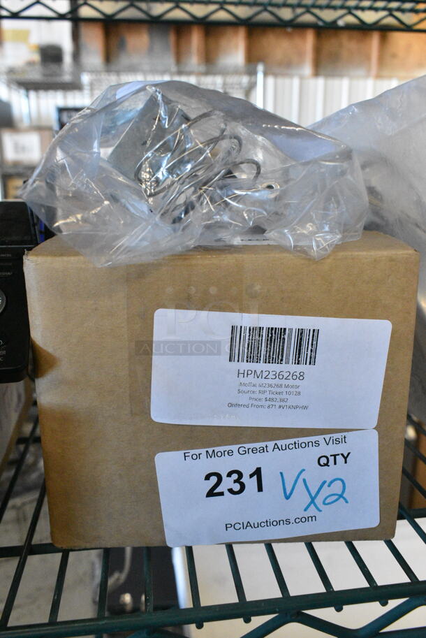 2 BRAND NEW SCRATCH AND DENT! Items Including HPM236268 Moffat M236268 Motor, HP00913153 Vulcan 00-913153 KIT, THERMOSTAT W/KNOB & SCREWS. 2 Times Your Bid!  - Image 2 of 8