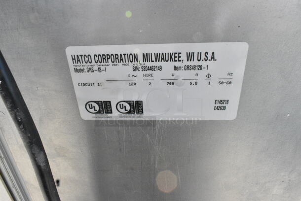 Hatco GRS-48-1 Stainless Steel Heated Shelf. 120 Volts, 1 Phase.  - Image 3 of 4