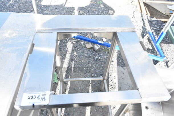Stainless Steel Table Frame. - Image 2 of 2