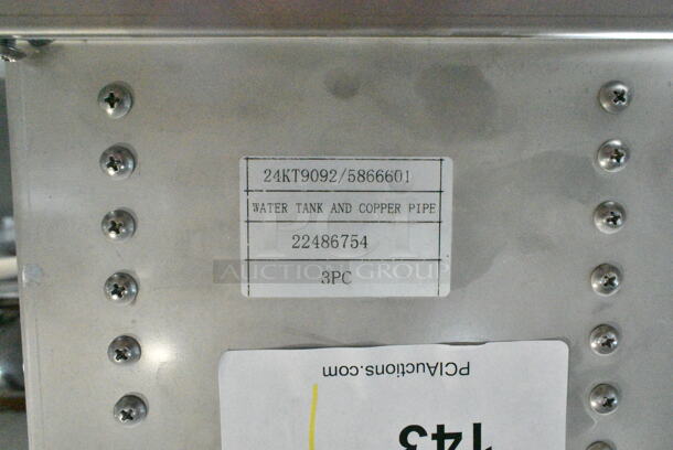 BRAND NEW SCRATCH AND DENT! Avantco 22486754 Condensate Pan and Copper Pipe for WHAC-28 and BHAC-28 - Image 6 of 6