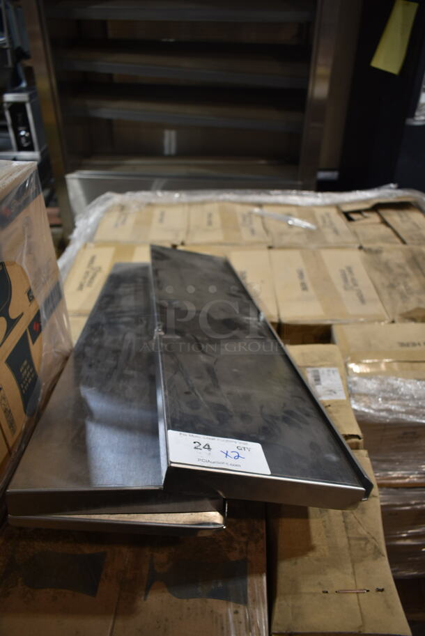 2 Stainless Steel Panels. 2 Times Your Bid! - Image 2 of 5