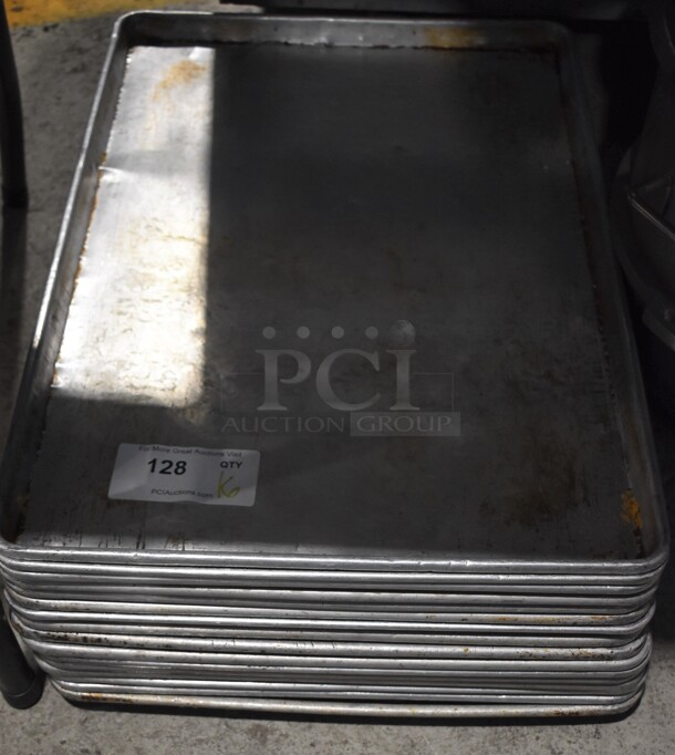 16 Metal Full Size Baking Pans. 16 Times Your Bid! - Image 1 of 3