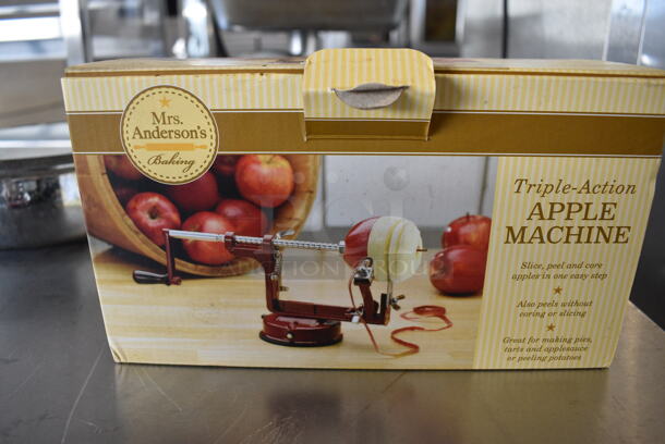 BRAND NEW IN BOX! Mrs Anderson's Metal Countertop Apple Peeler Machine. 10x4x5 - Image 5 of 5
