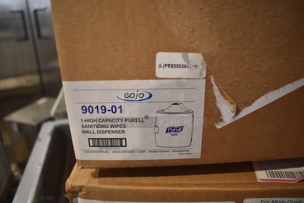 BRAND NEW IN BOX! Purell White Poly Hand Sanitizing Wipe Dispenser. - Image 6 of 6