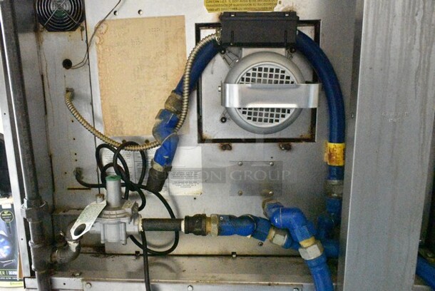 2 Garland Master 200 Stainless Steel Commercial Natural Gas Powered Full Size Convection Oven w/ View Through Door, Metal Oven Racks and Thermostatic Controls on Commercial Casters. 2 Times Your Bid! - Image 7 of 8