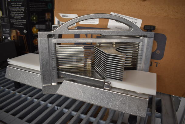 BRAND NEW IN BOX! Nemco 56600-1 3/16" Metal Commercial Countertop Easy Tomato Slicer. 19x7x9.5 - Image 3 of 5