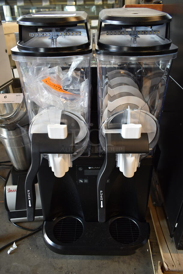 BRAND NEW SCRATCH AND DENT! 2023 Bunn ULTRA NX Stainless Steel Commercial Countertop 2 Hopper Slushie Machine. 120 Volts, 1 Phase. Tested and Working! - Image 3 of 8