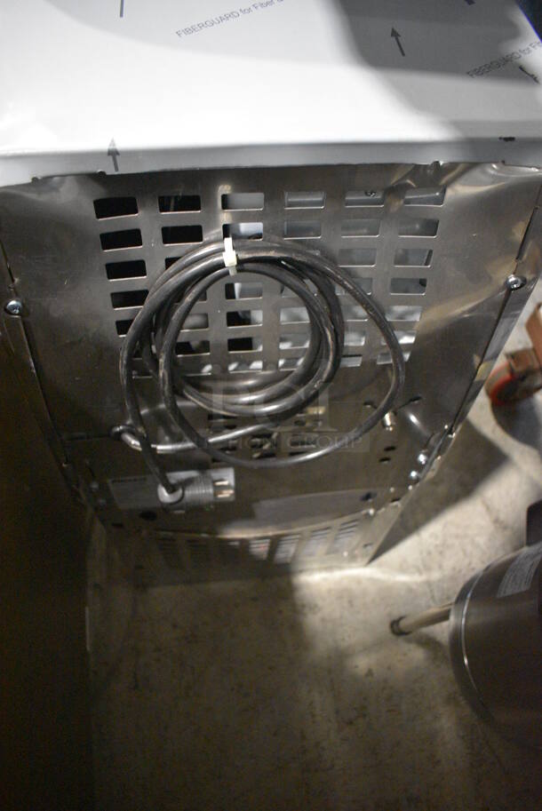 BRAND NEW SCRATCH AND DENT! 2018 Follett Model 7UD100A Metal Commercial Undercounter Ice Machine on Commercial Casters. 115 Volts, 1 Phase. 15x22x32 - Image 5 of 5
