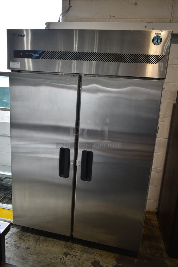Hoshizaki FH2-AAC Stainless Steel Commercial 2 Door Reach In Freezer. 115 Volts, 1 Phase. Tested and Does Not Power On