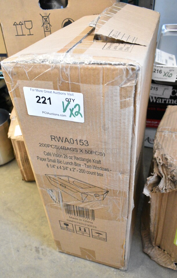 2 BRAND NEW SCRATCH AND DENT! Items Including Greenlee 4437 Measuring/Pulling Tape and RWA0153 28 oz Rectangle Kraft Paper Small Bio Lunch Box - Two Windows. 2 Times Your Bid!  - Image 5 of 6