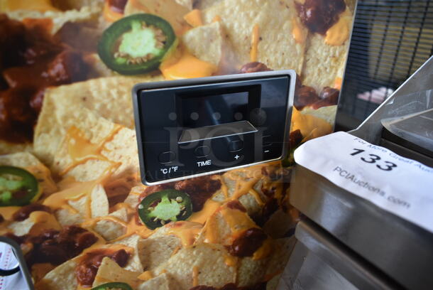 BRAND NEW SCRATCH AND DENT! 2023 Carnival King 382CD450 Stainless Steel Commercial Countertop Dual Peristaltic Chili and Cheese Sauce Dispenser. 120 Volts, 1 Phase. Tested and Working! - Image 9 of 10