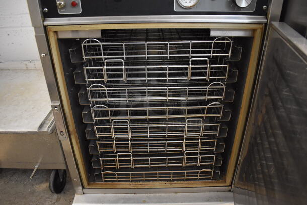 Henny Penny HC 900 Stainless Steel Commercial Heated Holding Cabinet on Commercial Casters. 24x30x37. Tested and Does Not Power On - Image 6 of 7